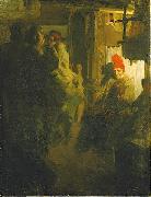 Anders Zorn Dance in Gopsmor USA oil painting artist